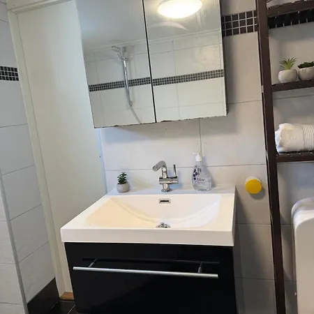 Apartmán Cozy In As Sentrum One Bedroom, One Common Room, One Kitchen And Bathroom With Tub